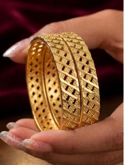 Gold Plated Bangles